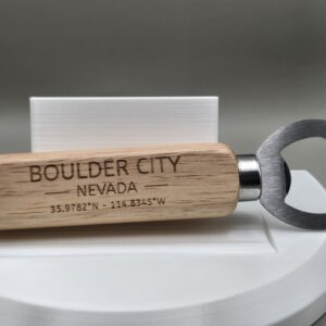 Boulder City Wooden Bottle Opener