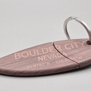 Boulder City, Nevada Keychain Pocket Knife