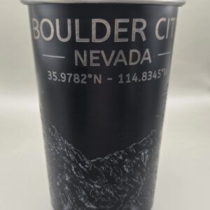 Boulder City, Nevada Panorama Stainless Steel Tumbler