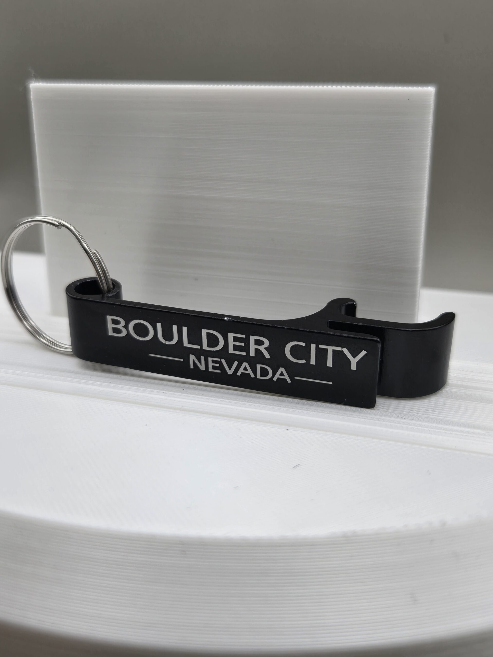 Boulder City Bottle Opener Keychain