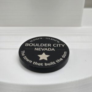 Boulder City Nevada Commemorative Challenge Coin
