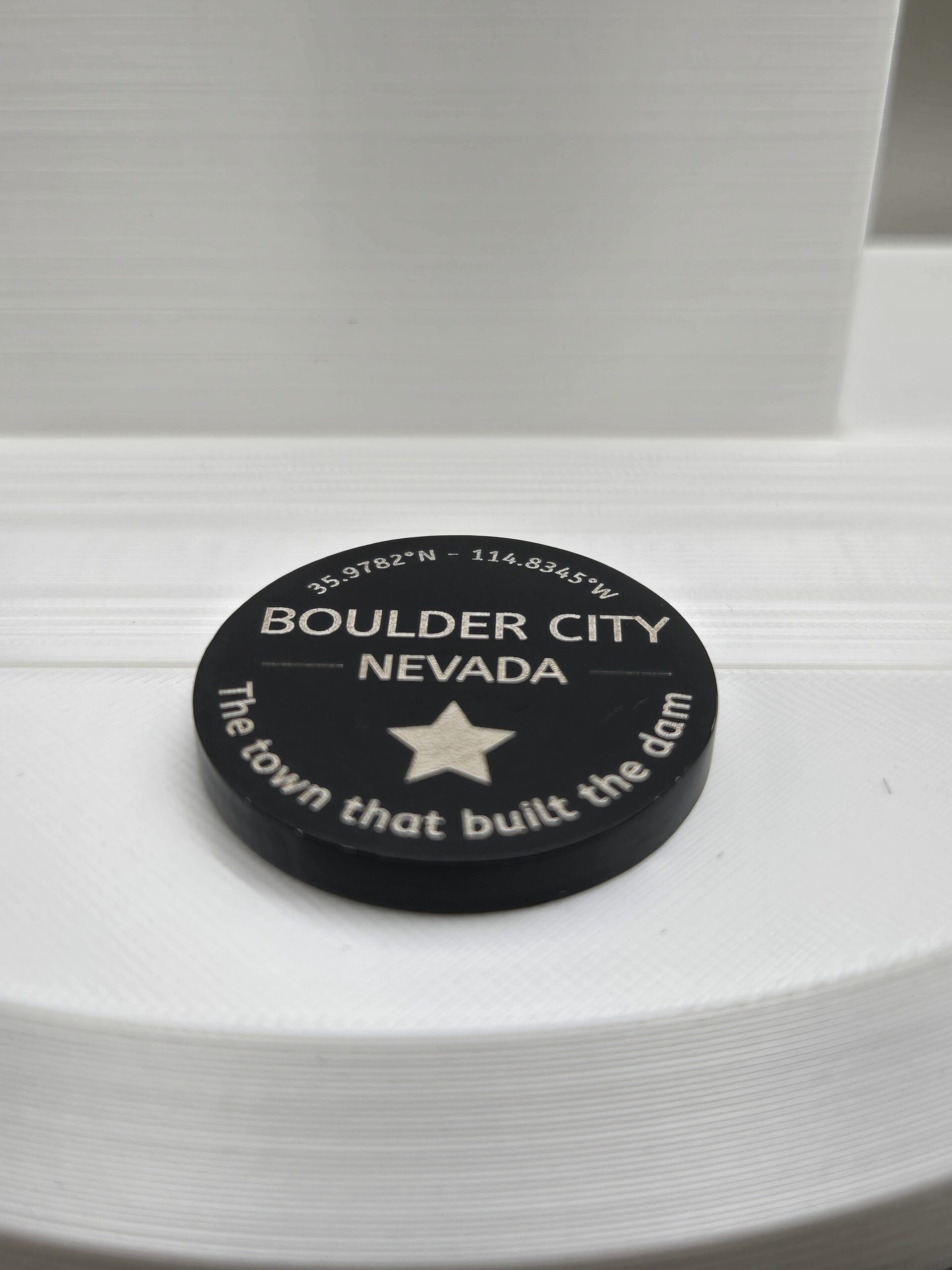 Boulder City Nevada Commemorative Challenge Coin