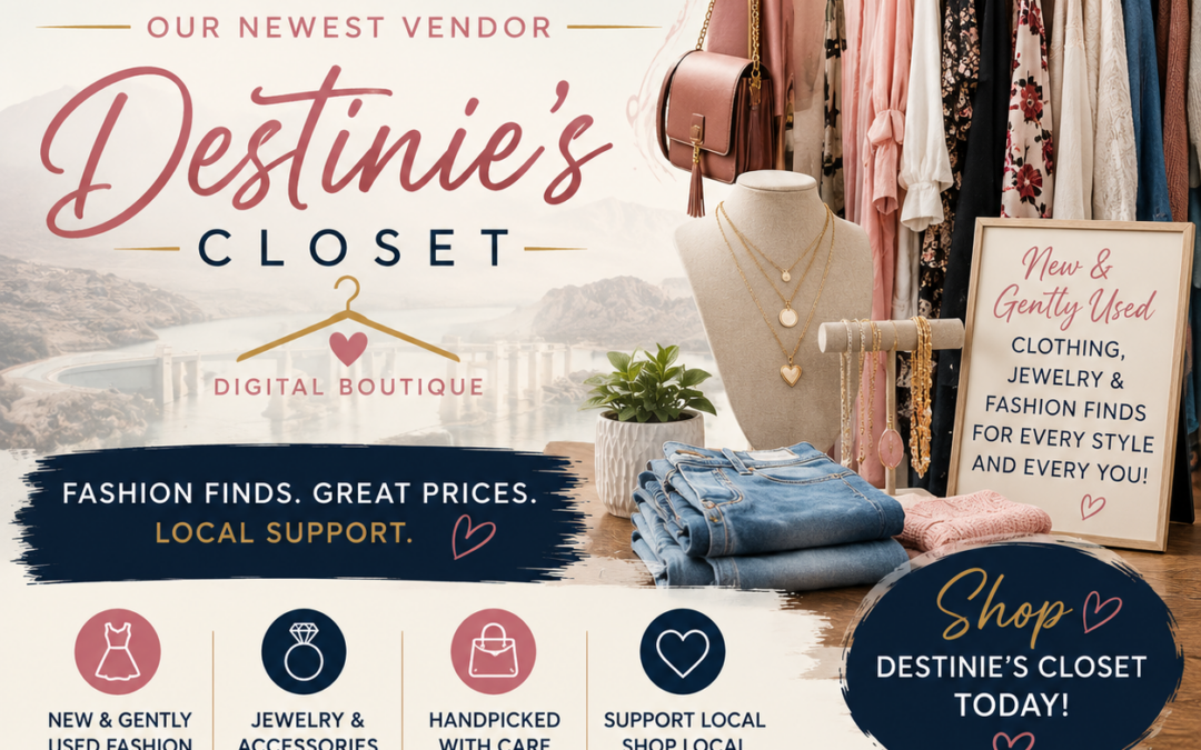 Welcome Destinie’s Closet to Shop Boulder City