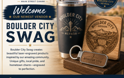 Welcome Boulder City Swag to Shop Boulder City