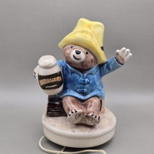 Vintage 1979 Paddington Bear Ceramic Figurine – Eden Toys – Original Hanging Tag