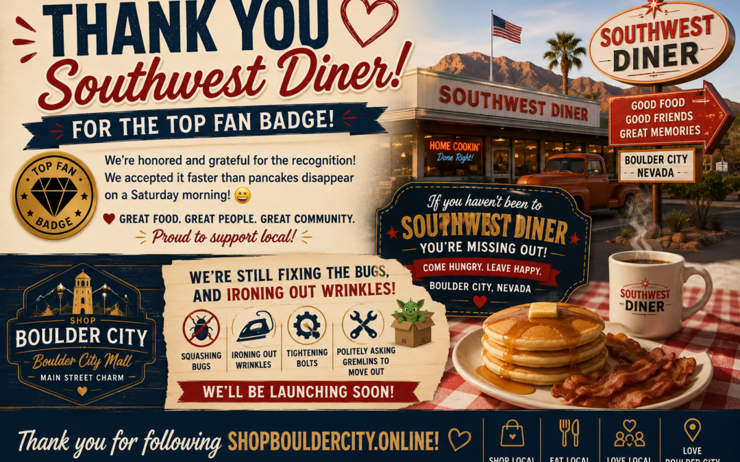 🥞🏆 A Big THANK YOU to Southwest Diner! ☕❤️