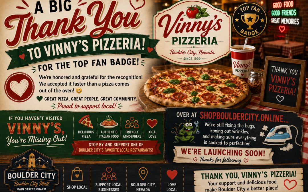 🍕🏆 A Huge THANK YOU to Vinny’s Pizzeria! ❤️